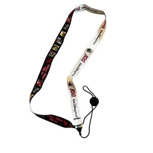 Vintage 90s Disney 100 Years of Magic pin lanyard, like new condition